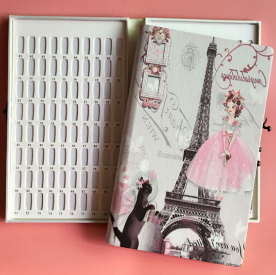 

Popular 160 Colors Nail Gel Color Chart Nail Display Book Panels Inlaid SnapColor Card Display Ongles For Nail Art