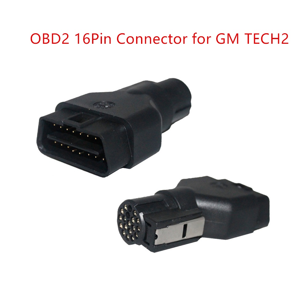 CKS – connecteur adaptateur OBD2 16 broches, 1 pièce, pour outil de Diagnostic GM TECH2, adaptateur de Scanner automatique, prise 16 broches