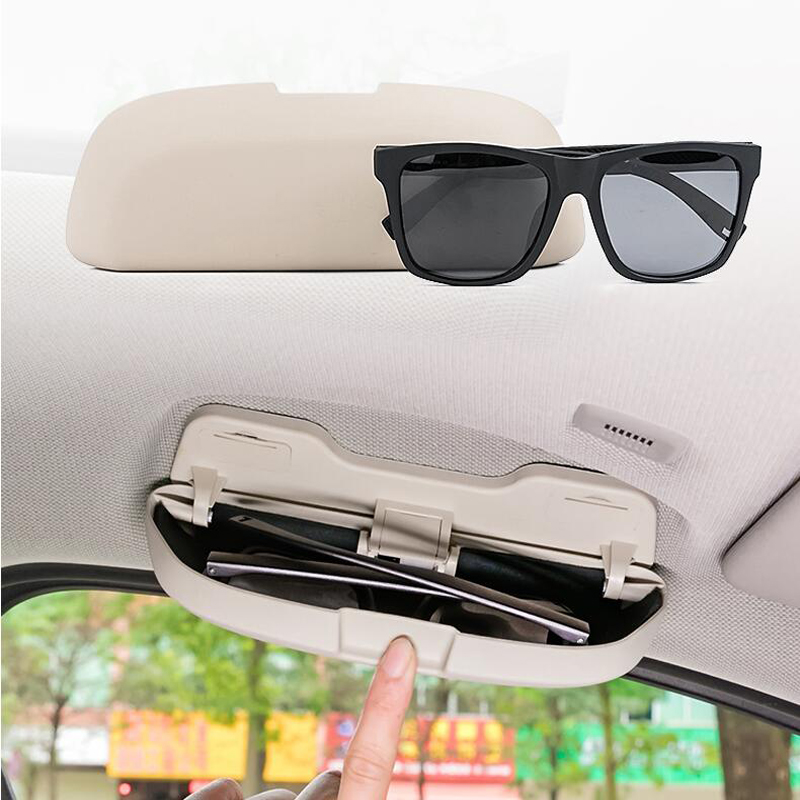 

Car Styling Sticker Sunglasses storage Case Holder For BMW 1 3 5 7 series X1 X3 X5 X6 F30 F31 F34 E90 E92 F10 F18 F11 F07 GT Z4 F15 F16 F25 E60 E61