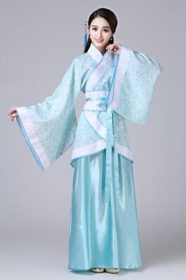 

New style of ancient costume of tang suit Embroidered flowers costumes 6 color