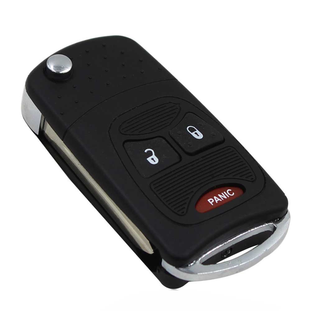 3Buttons Modify Flip Folding Keyless Remote Fob Key Shell Case For Car Jeep Chrysler Dodge Ram 1500 Caliber Nitro Ram 2500 3500-image-415173403