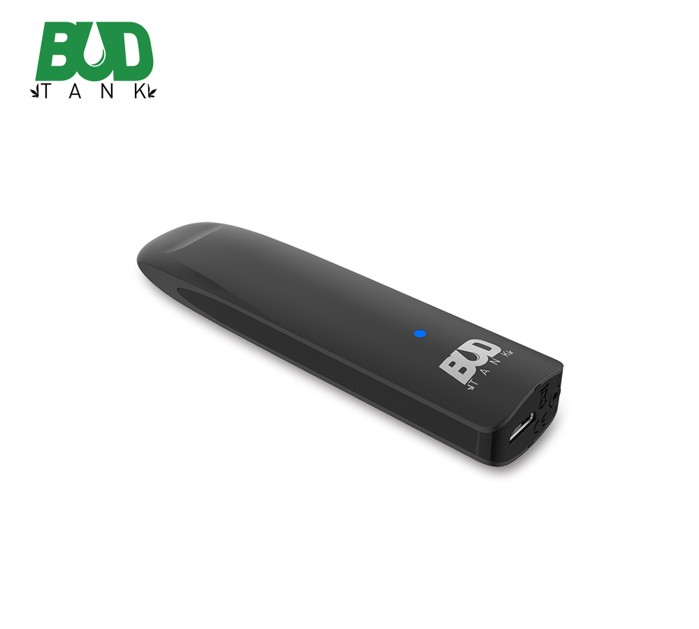 

The first Disposable POD vaporizer BUD D3 vapor 240mah with ceramic heating element with battery apart againist leak