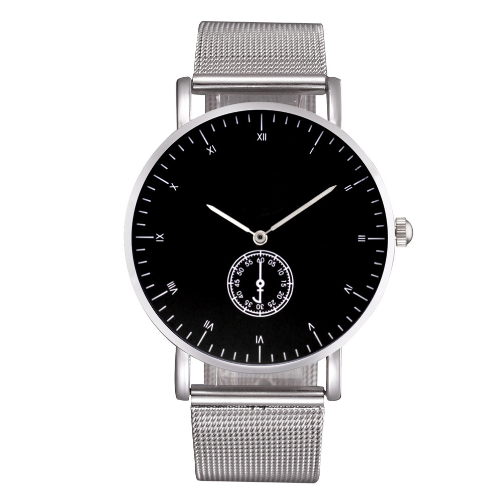 

Casual PAU brand Women Men Unisex Style steel metal band Analog Quartz Wrist watch, Gold black
