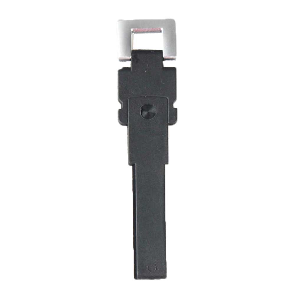 Car 3BUTTON VW PASSAT REMOTE KEY CASE VS3 HAA UNCUT EMERGENCY KEY BLADE CHROME TOP-image-415617411