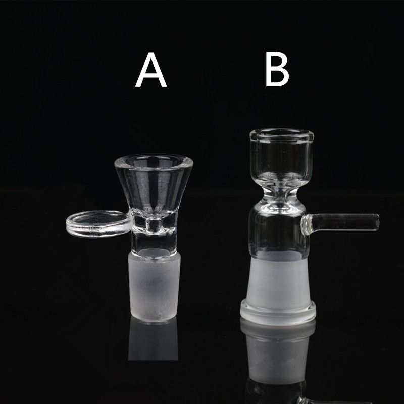 

Smoking accessories adapter bowls beaker recycler oil rigs glass bongs water pipes mini bubbler 14mm male female 18mm ash catcher 18.8mm 02