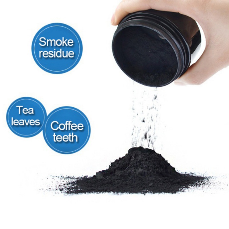 Teeth Whitening activated organic charcoal Oral care Hygiene Cosmetics 30g Tooth cleaning removes plaque DHL Free-image-422705148