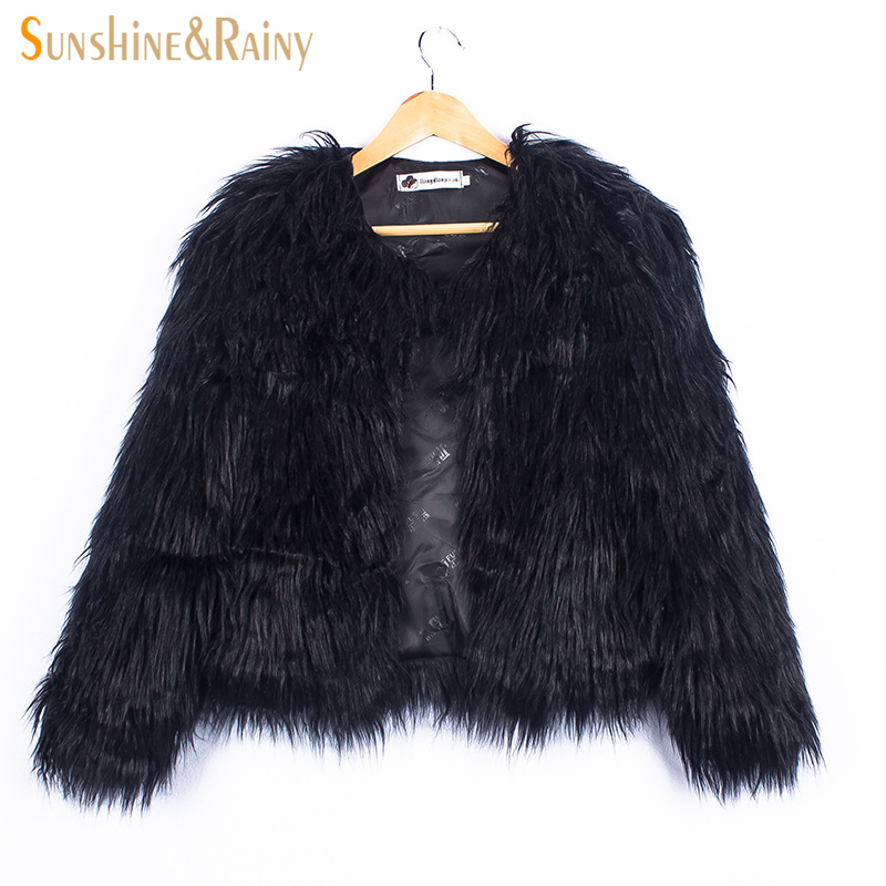 Ins Stylish Fur Jackets For Girls Autumn Kids Jackets And Coats Waterfall Baby Girl Faux Fur Coat Children Outerwear 2-10Y Y1892112