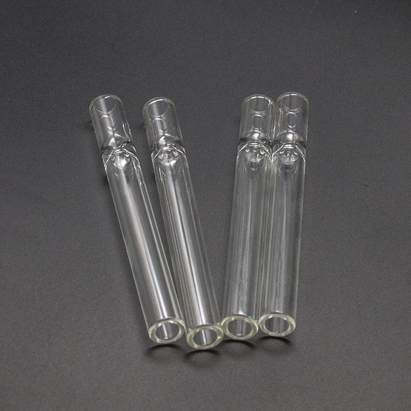 

4 inch Glass cigarette bat pipe One Hitter filters oil burner for smoking bong