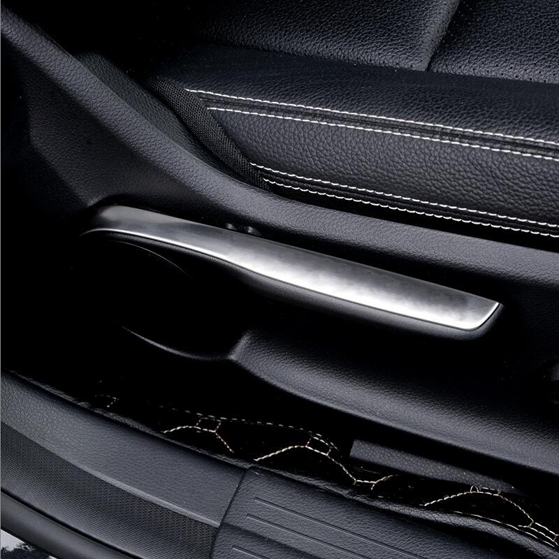 

Car-styling Interior Seat adjustment Sequins cover trim strips 3D Sticker for Mercedes Benz A B Class CLA GLA W176 W246 C117 Accessories