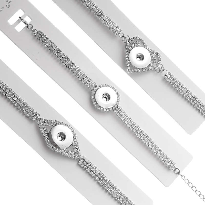 Nouveaux bracelets de bracelets de bracelets de bracelets de bracelet de bracelet en cristal de 10 pcs / terrain rétro