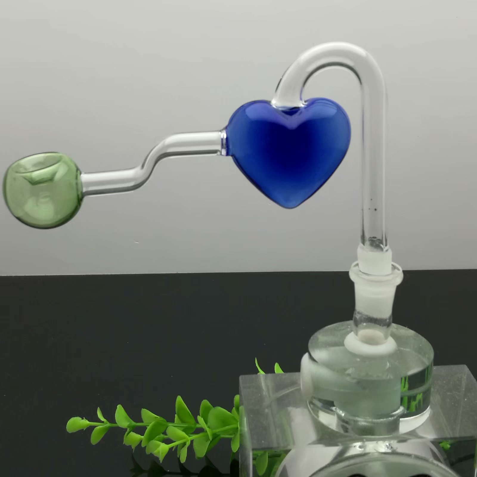 

Coloured peach core glass pot Pipes Smoking Glass Bongs Glass Bubblers For Smoking Pipe Mix Colors