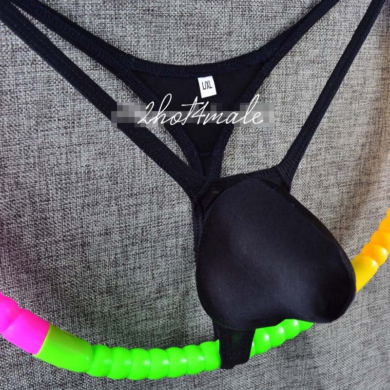 

Sexy Men's Bulge Pouch Bud Underwear G-String Thong Silky Smooth Gay