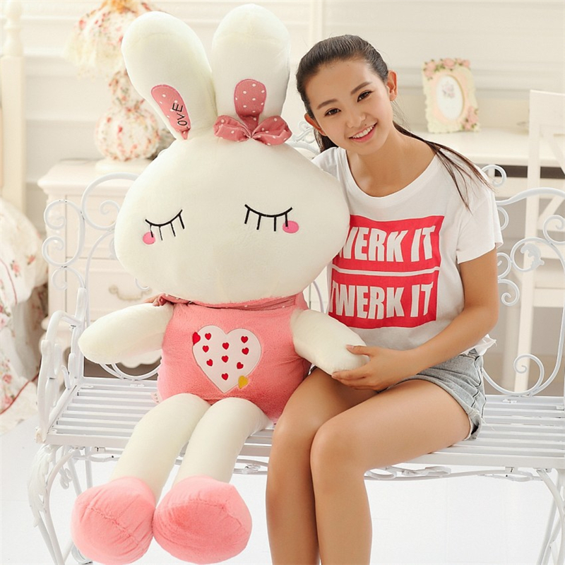 

Bunny Stuffed Animals Kids Toys  Big Plush Toys Kawaii Cute Stuffed Lowest Price Birthday Gifts Christmas Children Baby Soft Toys, Green