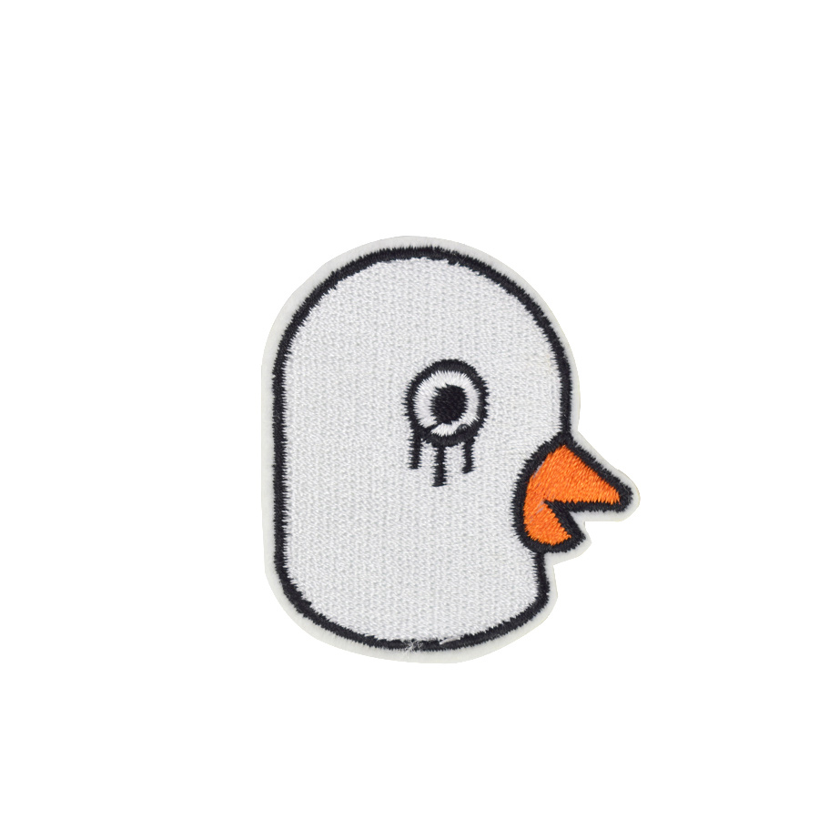 Girl Penguin with Bow//Winter//Animal//Children Iron on Applique//Embroidered Patch
