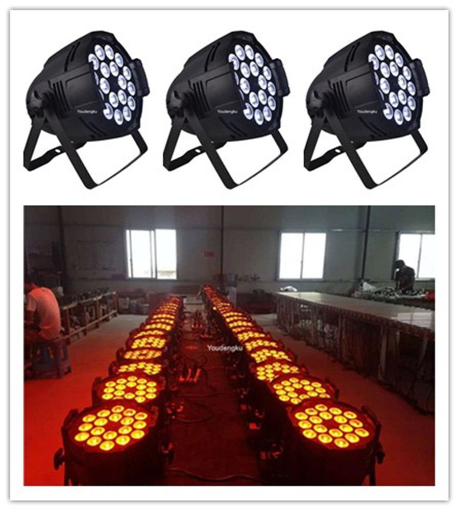 6 pieces hot products to sell online led uplighting wall lighting par 18x18w 6in1 led stage par light dmx512 led par 64 rgbwa uv-image-424214277