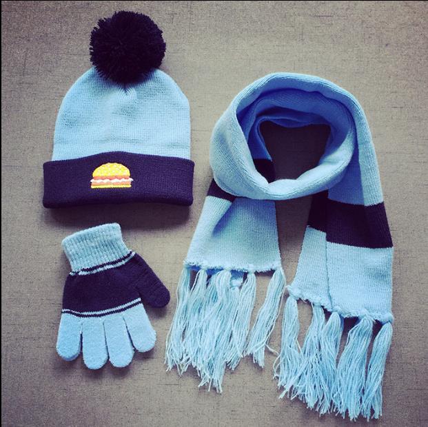 children's hats and gloves sets