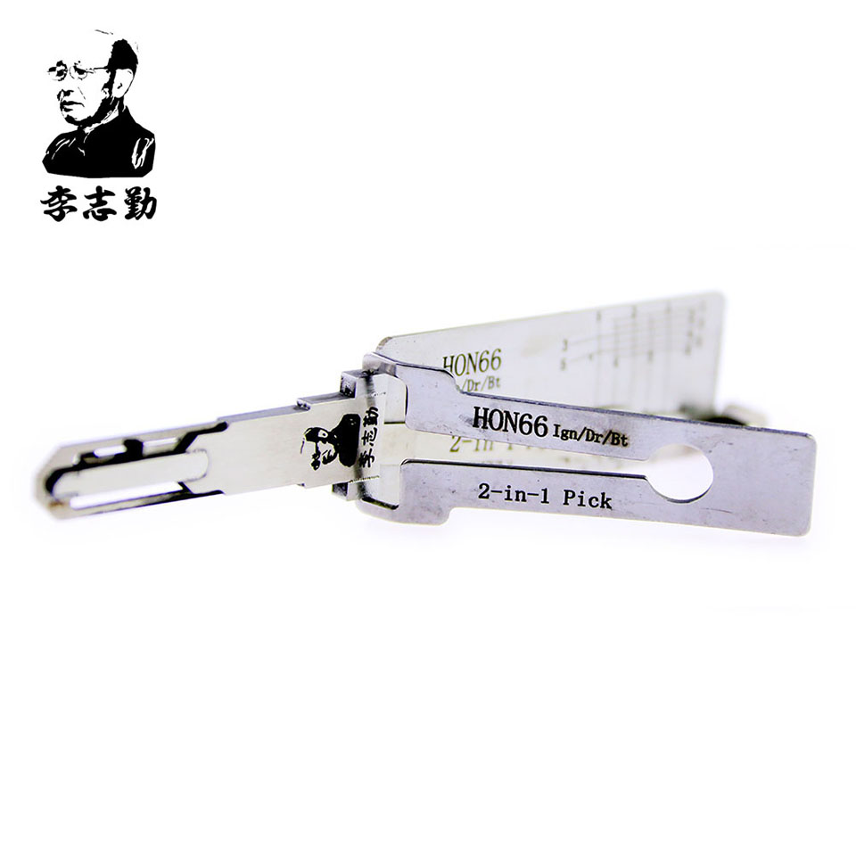 

Mr. Li's Original Lishi HON66 2in1 Decoder and Pick - Best Automotive Locks Unlock Tools on the Market