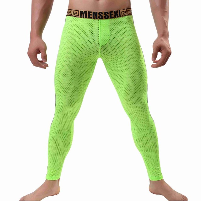 2020 Wholesale 2018 Running Tights Men Sports Leggings Bodysuit Long
