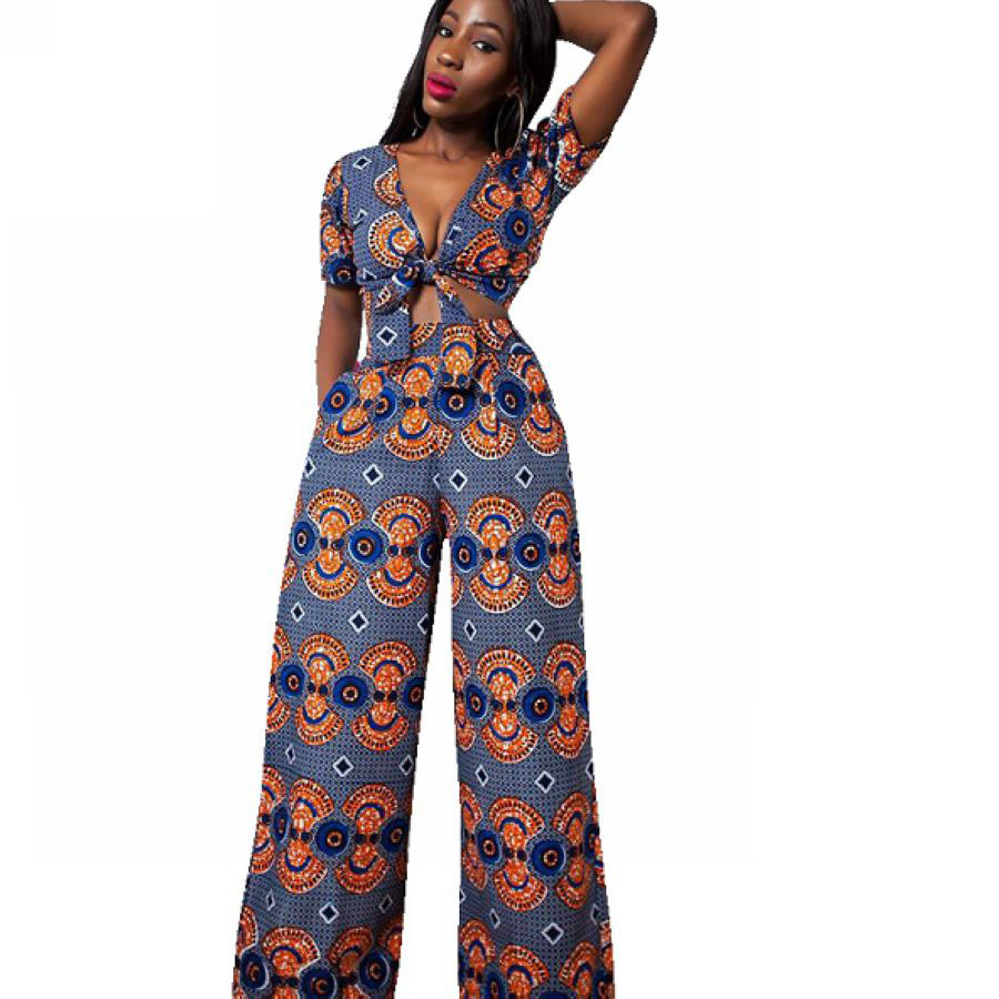 

CAF359 CHEAPEST 2018 Women Two Piece Tracksuit Deep V Neck Women Sets Clothes Full Length Short Sleeve 2 Piece Set Women, Red