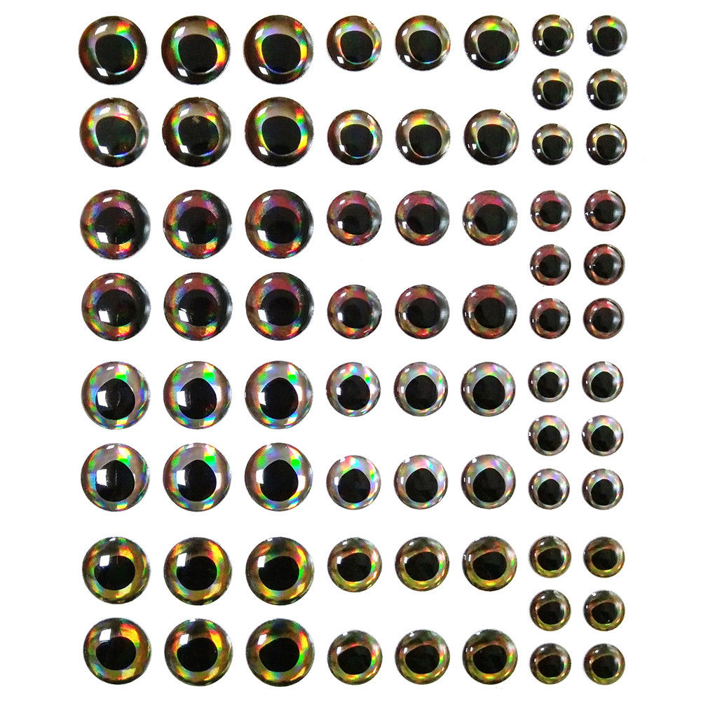 

Fish Eyes for Unpainted Crankbaits Lure Bodies Blank Minnow Hard Baits Special 4D Fishing Lure Tackle Craft