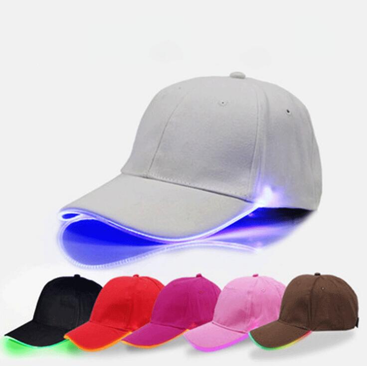 running hats with lights