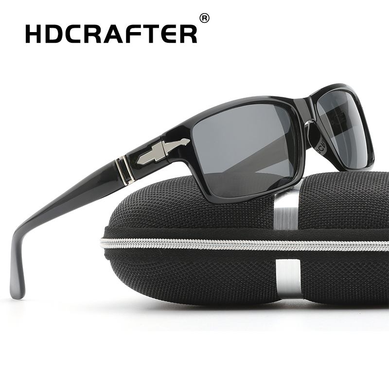 

HDCRAFTER Fashion Men Polarized Driving Sunglasses Mission Impossible Tom Cruise Bond Sun Glasses