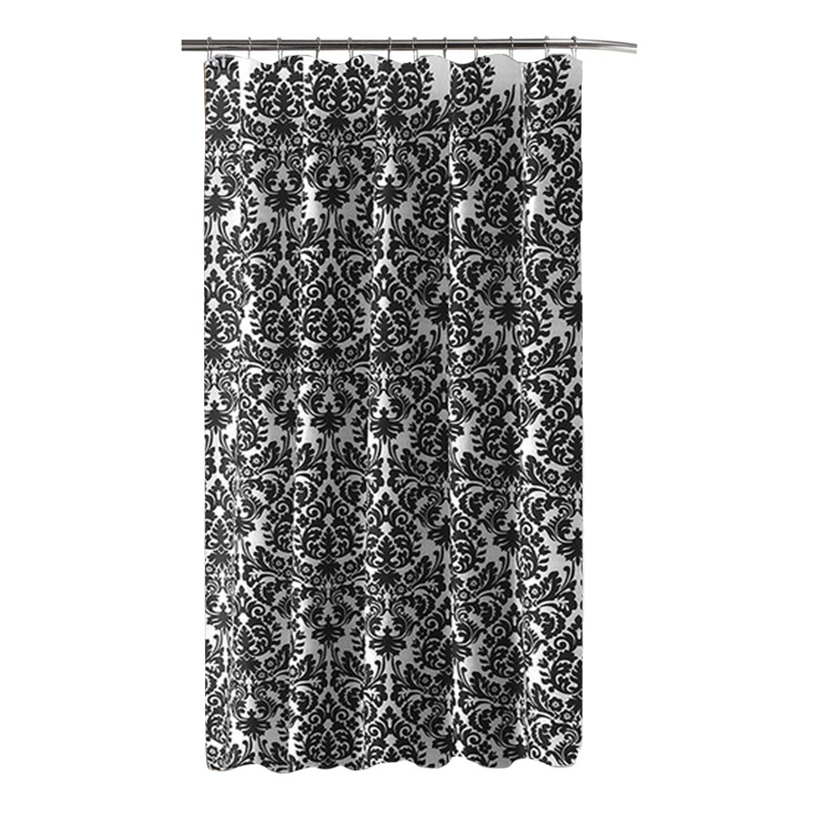 Acheter Rideau De Douche Imperméable Baroque Noir Et Blanc épaissir Rideaux De Salle De Bain Home Decor Rideau De Bain Pour La Salle De Bain Nouveau