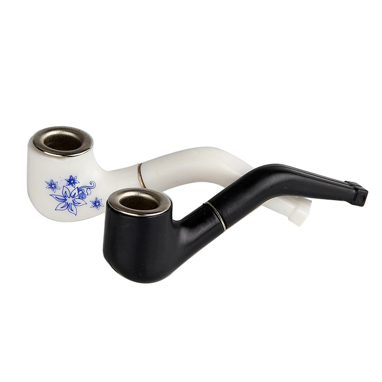 

60mm Super Mini Plastic Smoking Small Smoking Pipe Creative Filter Cigarette Hand Pipe Holder Portable Material: Plastic Metal Free Shipping