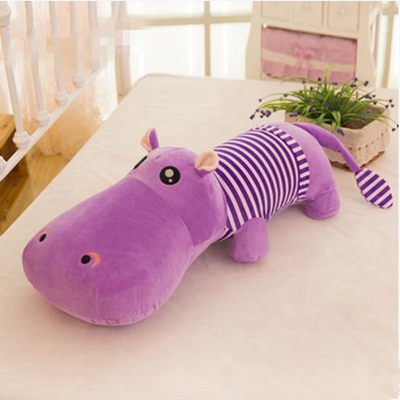 large stuffed hippos