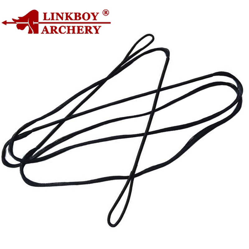

Linkboy Archery 48''-70'' Archery Bow Strings Black for Recurve Bow Longbow Hunting Shooting for Bow Accessories