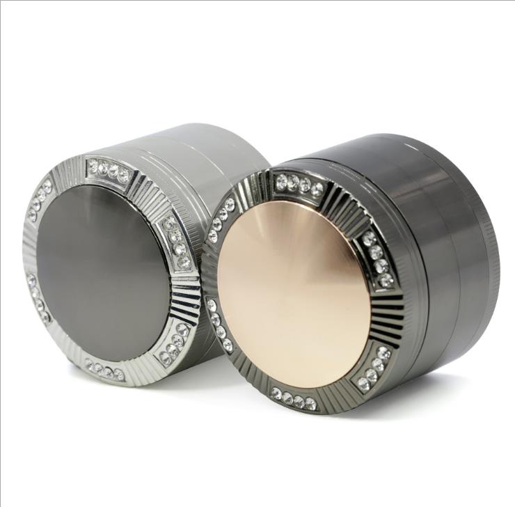 

The Diameter of 63MM Zinc Alloy Layer Four with Diamond Dome Tobacco Grinder