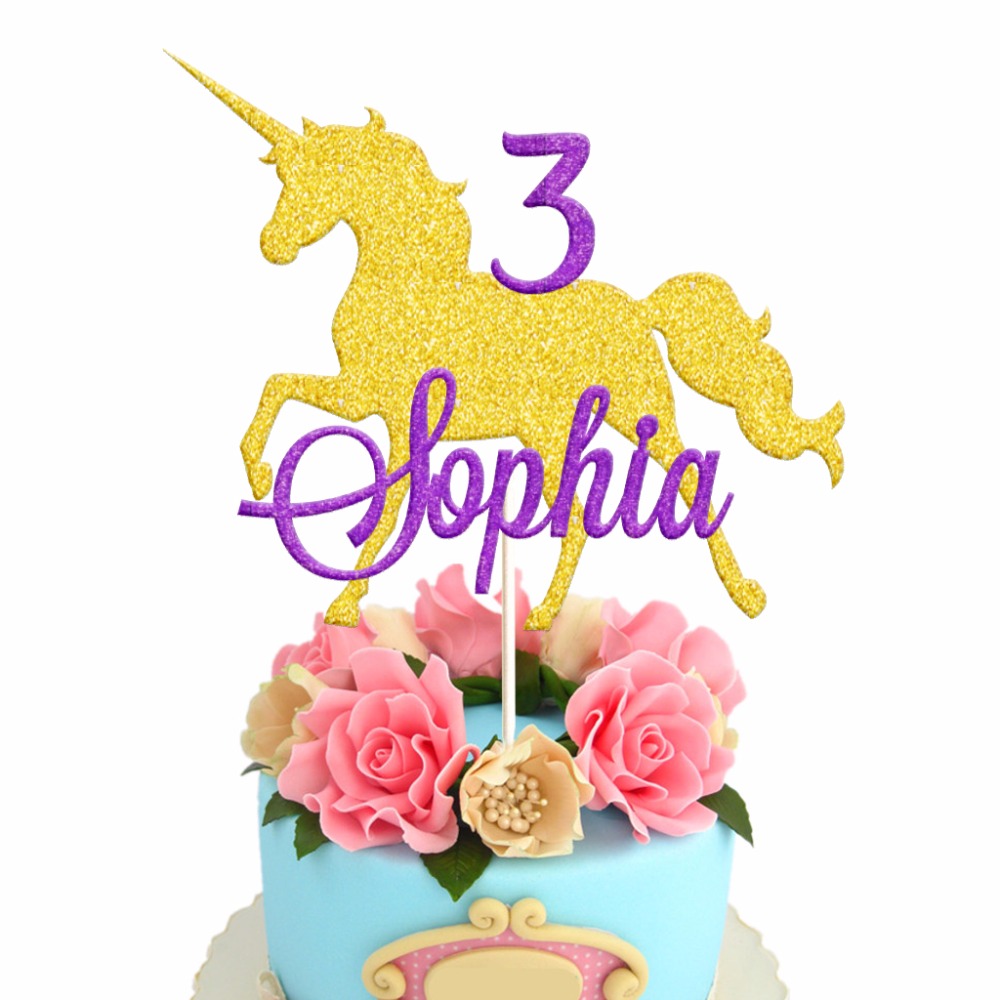 personalised baby shower cupcake toppers