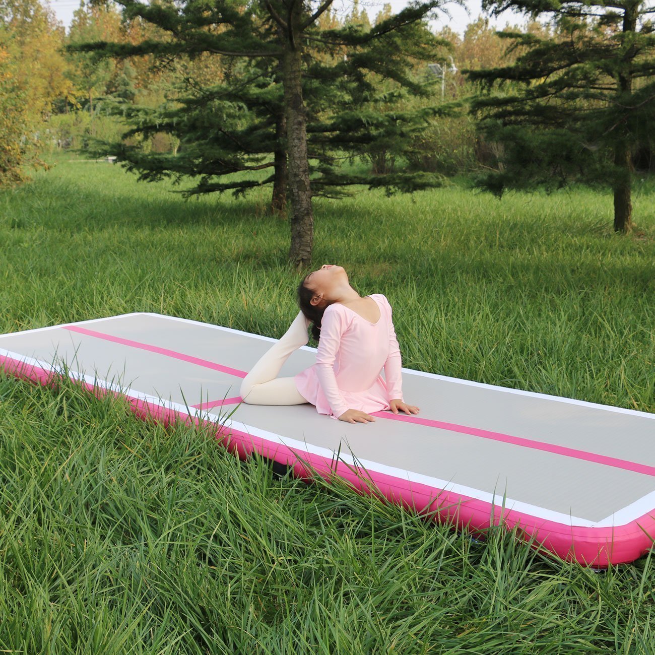 

inflatable gymnastics airtrack tumbling mat air track floor mats for home use/training/cheerleading/beach/park and water