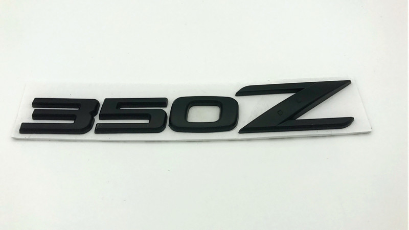 

Silver/ Black Nismo 350Z Emblem Trunk Badge Sticker Decal Z Z33 GTS GT350Z