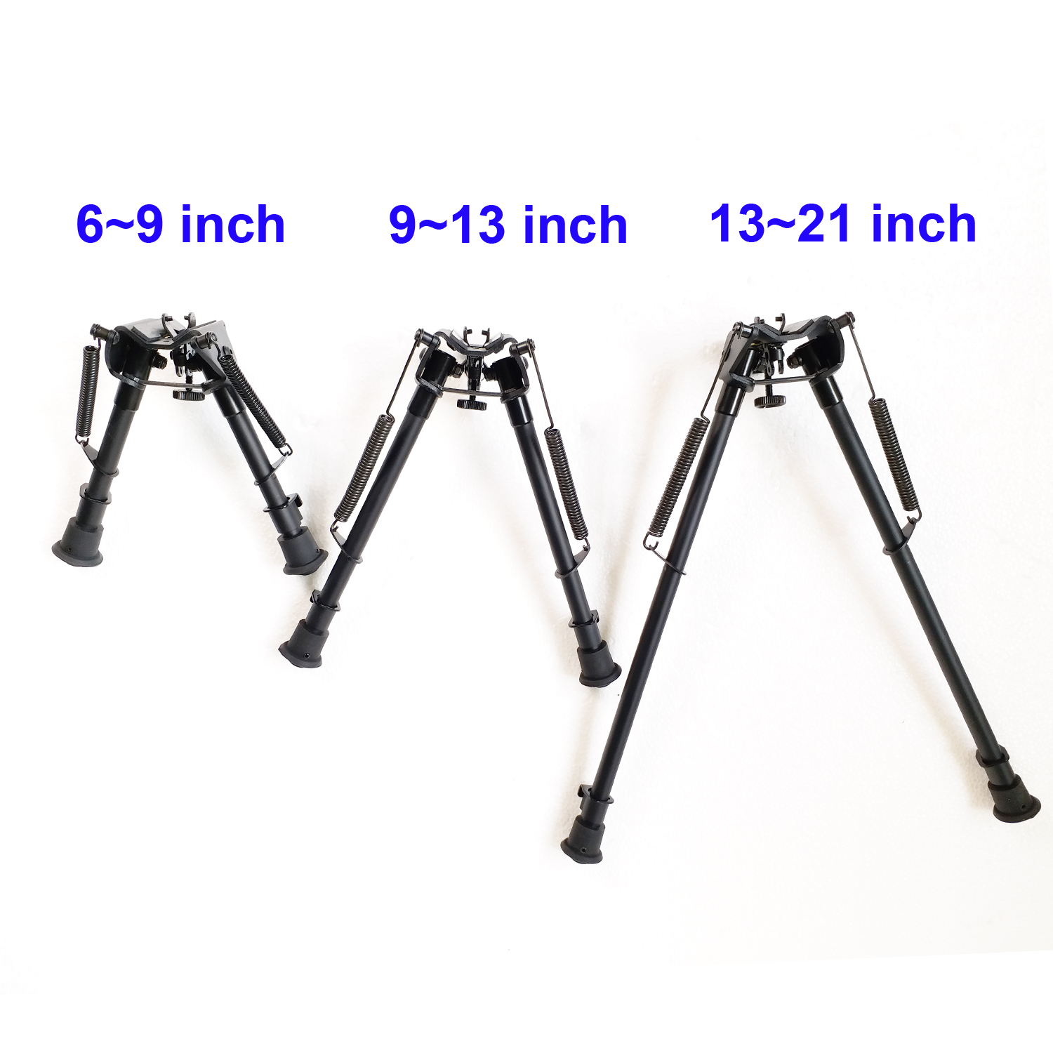

6~9, 9~13,13~21 inch tactical Harris Style Bipod Lightweight design W/O adapter
