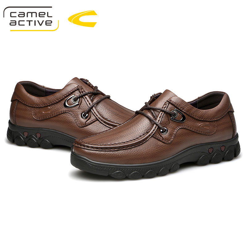 Zapatos de Cuero para Hombres Senderismo al Aire Libre Zapatos Casuales Suela Gruesa Zapatos de Cuero de Gamuza Resistentes al Desgaste Zapatos de Trekking para Hombres