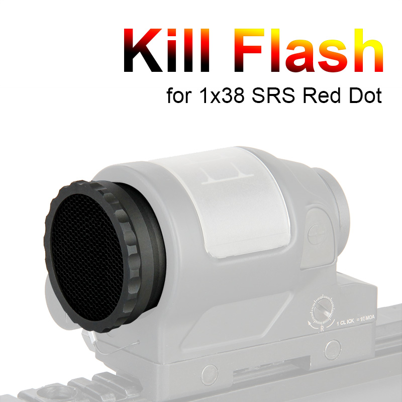 

PPT Tactical 38MM Kill Flash Metal Mesh Scope Protector For 1x38 SRS Red Dot CL33-0083