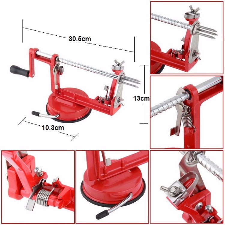commercial electric apple peeler corer slicer