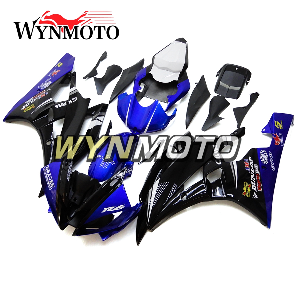 Complete Motorcycle Fairings for Yamaha YZF-600 R6 2003-2005 Year ABS Plastic 03 04 05 Motorbike Covers Body Work Panels Kit Orange White