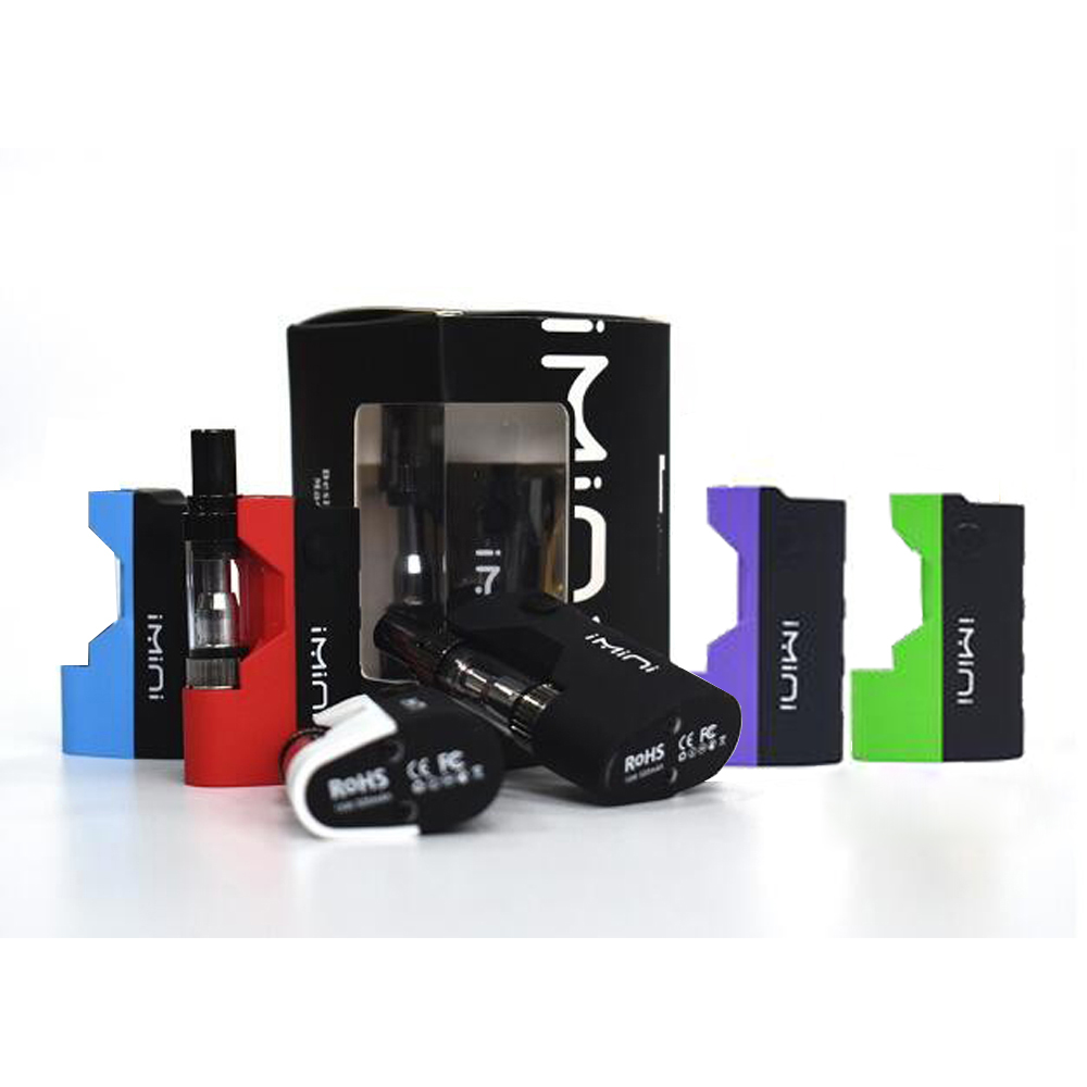 

Multicolor Rechargeable 510 Thread extract CO2 Thick Oil IMINI Box Mod disposable Vape Cartridge Battery with button pen
