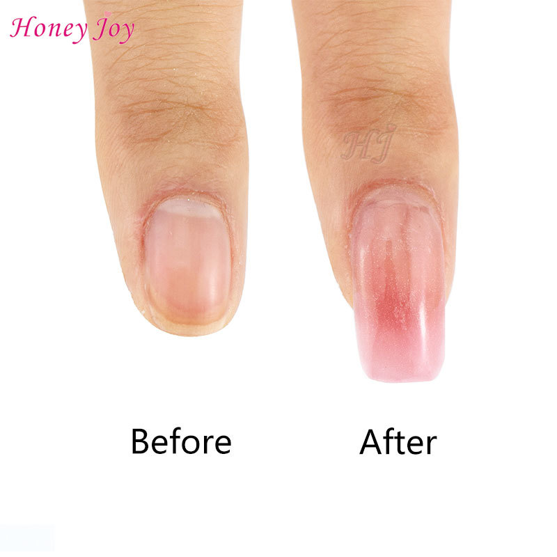 Jelly Poly Gel False Nail Tips Model Form For Full Cover UV GEL Acrylic