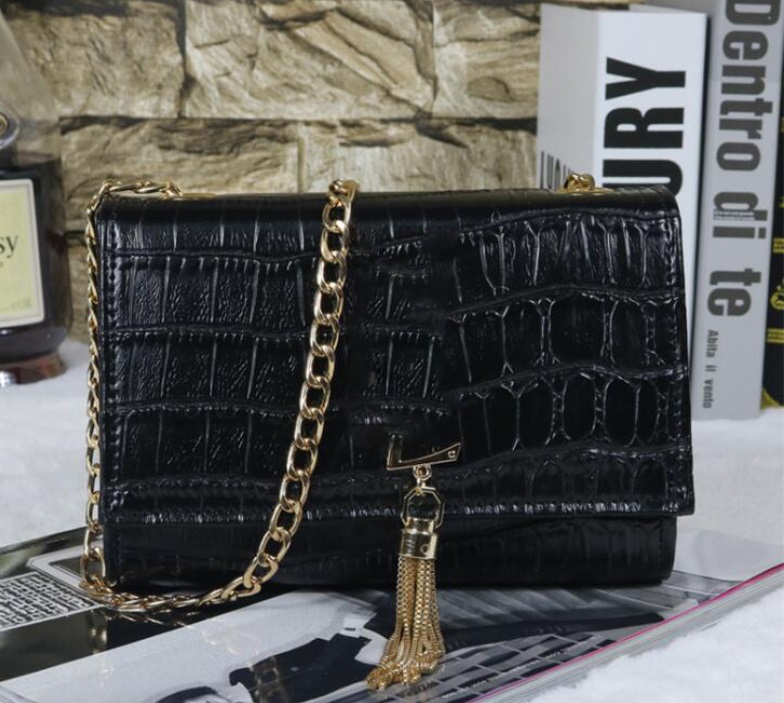 

Flap Plaid Women's Luxury Leather Golden Chain Bag Ladies Handbags Women Messenger Bags Sac A Main Femme 2018 Bolsa, Gold