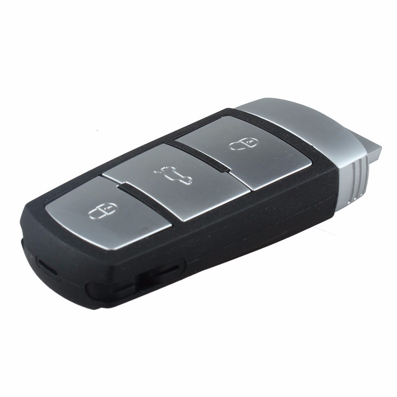 3 Buttons Blank Key Shell For Car VW Passat B6 CC Magotan With Spare Case Smart Inser-image-415622344