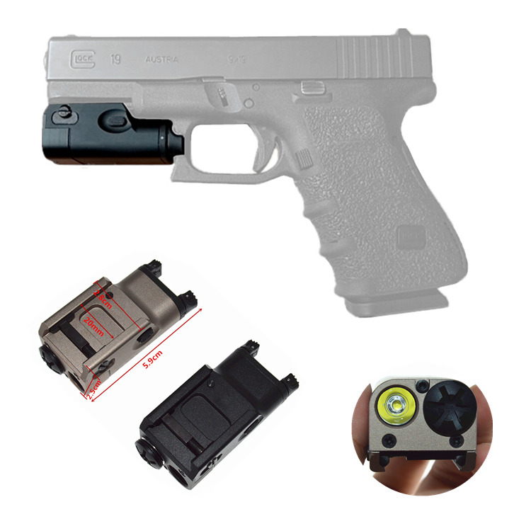 

Tactical 200 lumens SF XC1 MINI Light Flashlight Torch, Multi-color