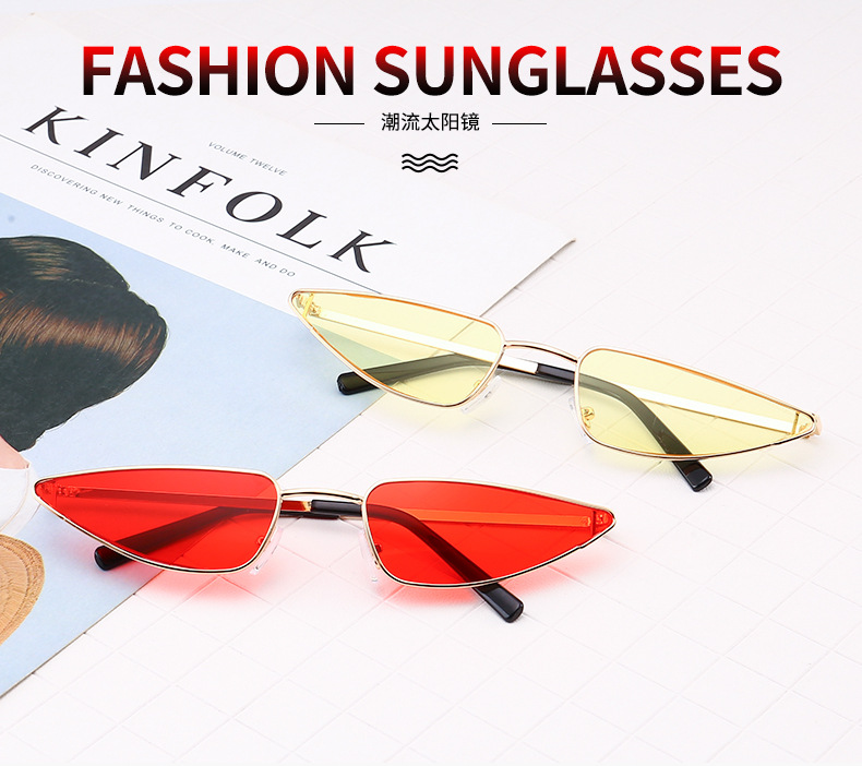 2018 Piccoli Occhiali Da Sole Rossi Cat Eye Occhiali Da Sole Donne Brand  Design Cateye Frame Retro Skinny Triangle Slim Occhiali Da Sole Shades FML  Da 15,21 € | DHgate Italy