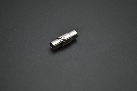 

Free Ship 50pc Lock Tube Necklace Magnetic Clasps fit 3mm 4mm 5mm 6mm 7mm thickness Leather Cord Jewelry Findings