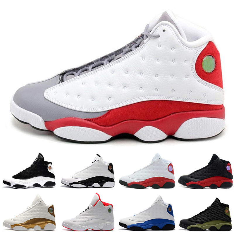 

Hot 13 13s mens basketball shoes Hyper Royal Flints CP3 PE Home He Got Game sneakers women sports trainers running shoes for men women, #22 ray allen