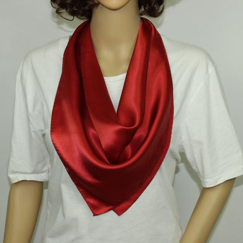 

big large girl women mens solid plain 100% mulberry satin 12MM Silk Scarf square Scarves Neckerchiefs gift accessory 135*135cm 10colors#4087