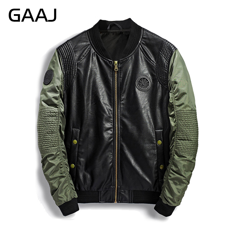 2018 Spring Summer Military Bomber Jacket Men Camo Streetwear Leather Denim Camouflage Army Biker Jackets Pilot For Men's Coat S18101802