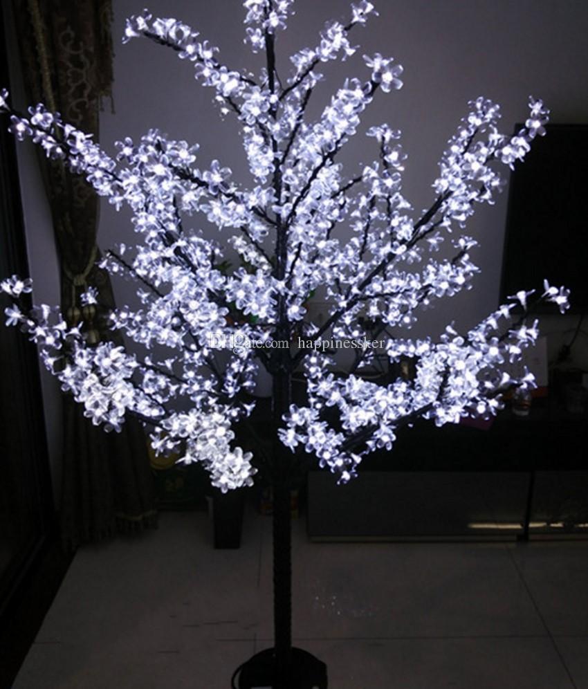 

LED Artificial Cherry Blossom Tree Light Christmas Light 864pcs LED Bulbs 1.8m Height 110/220VAC Rainproof Outdoor Use Free Shipping